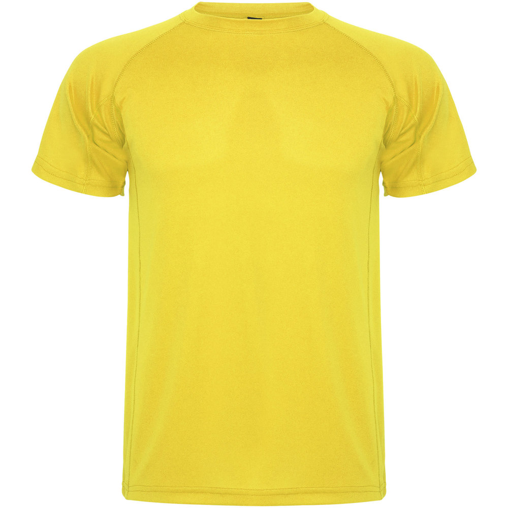 Montecarlo 150 g/m² sportshirt met korte mouwen voor kinderen - Geel