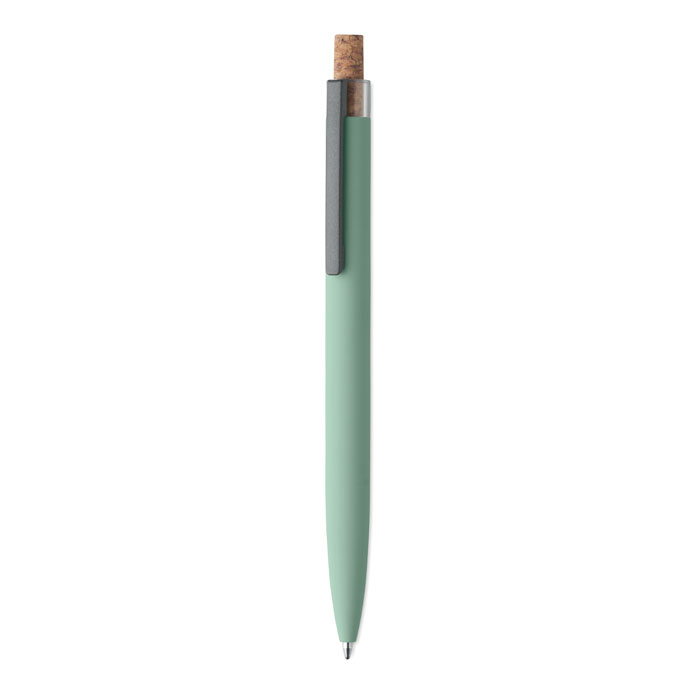 BERGAMO + - Gerecyclede aluminium pen - Mintgroen