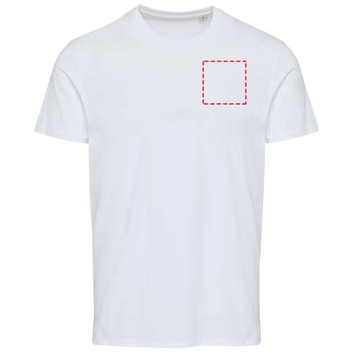 Azurite 160 g/m² unisex OCS organisch T-shirt met korte mouwen