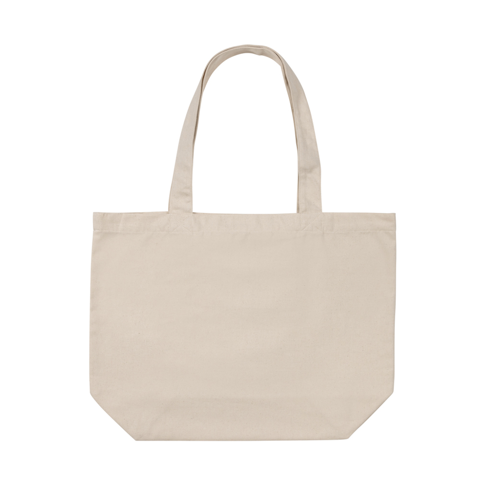 Impact Aware™ re-canvas shopper met vakje 240gsm ongeverfd