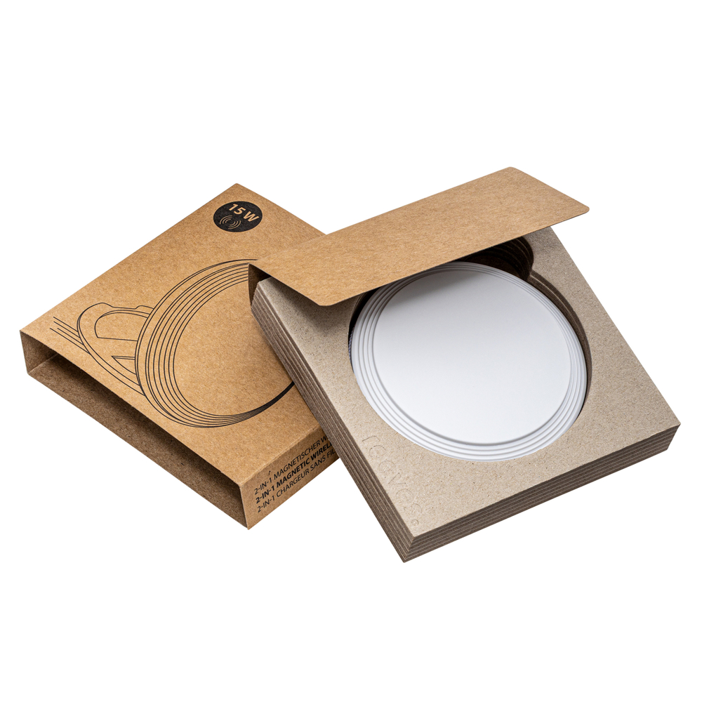 2 in 1 Magnetische draadloze oplader REEVES-CONVERTICS CHARGE