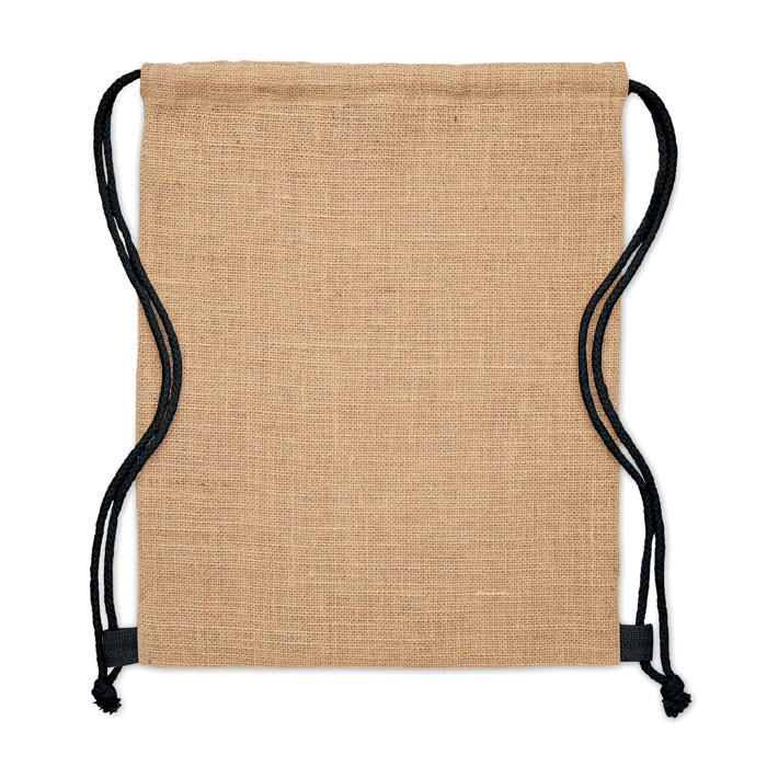 FUKURO - Jute rugzakje met koord