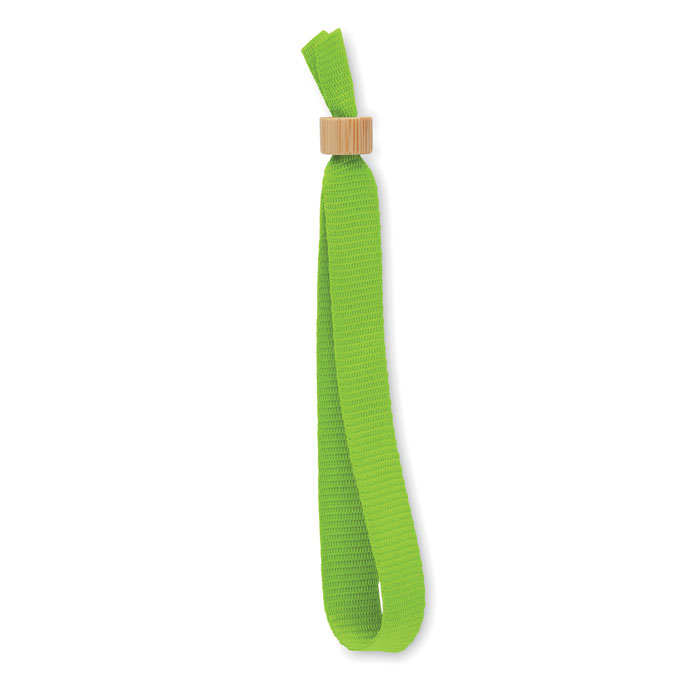 FIESTA - RPET polyester polsband - Limoen