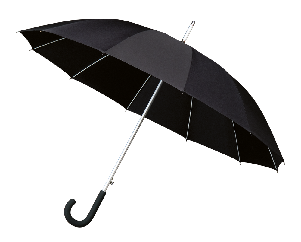 FALCONE - Compact - Automaat - Windproof - 110 cm - Zwart