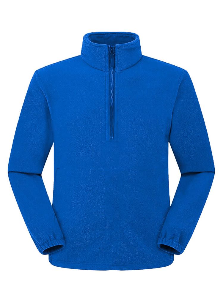 BS Polaris half zip fleece sweater, 160 gr/m² - Kobaltblauw (PMS 2145C)