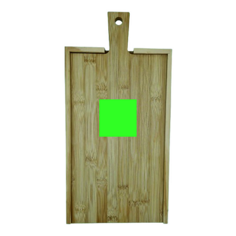 Wijnkist met schuifdeksel plank 2-vaks