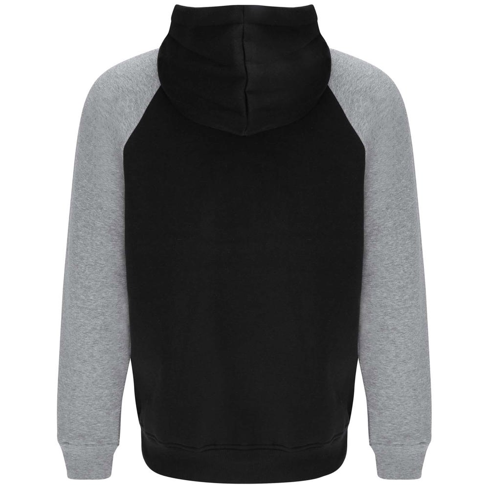 Badet 280 g/m² tweekleurige kinderhoodie