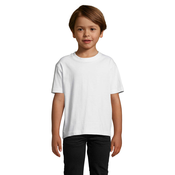 IMPERIAL KIDS - IMPERIAL kind t-shirt 190g - Wit