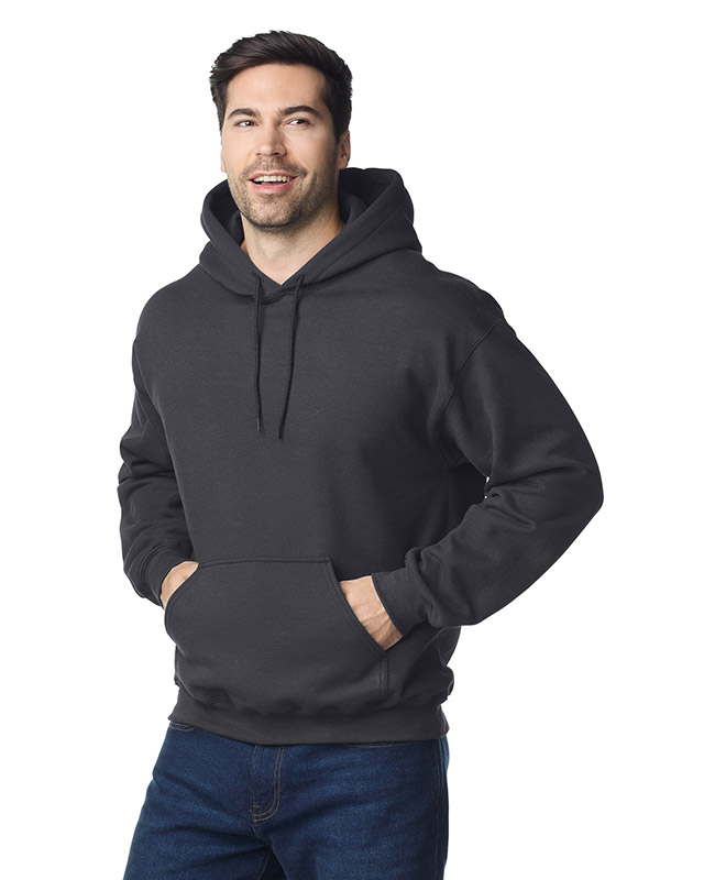 Gildan Heavy Blend Hooded Sweater - 23F Fan Charcoal Heather