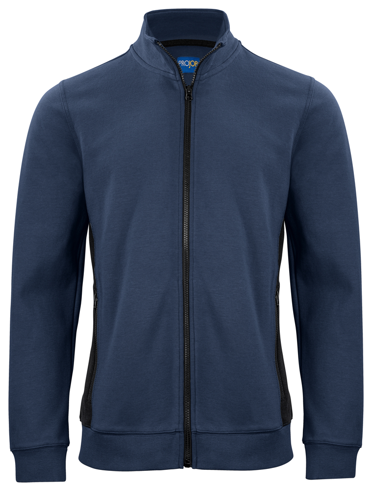 2129 SWEATER MET RITSSLUITING - Marine