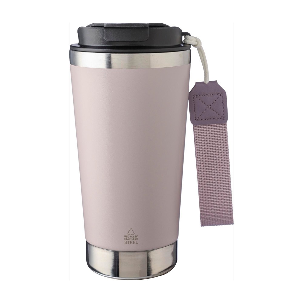 Dubbelwandige thermosbeker Kayla | Gerecycled | 500 ml