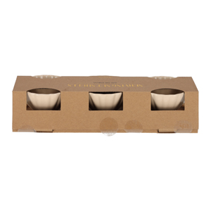 JENS Living Serveerset Met Schelp Schaaltjes Beige
