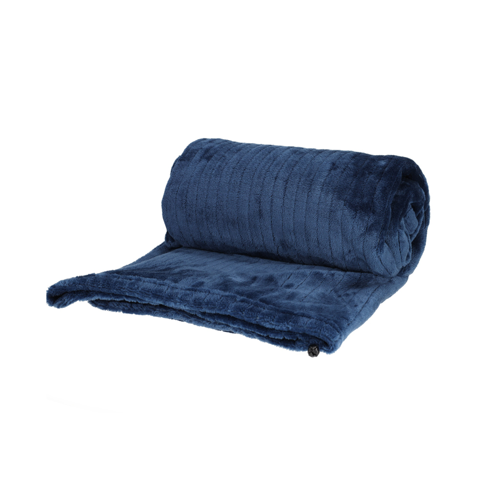 JENS Living Gift Plaid RPET Blauw
