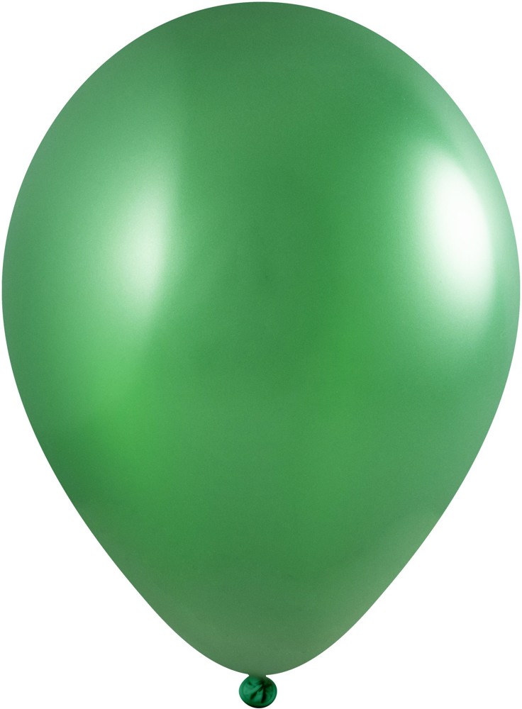 Ballonnen bedrukt High Quality Precision Print Ø 33 cm / omvang 85-95 cm / 11 inch - Donker groen Metallic (2460)