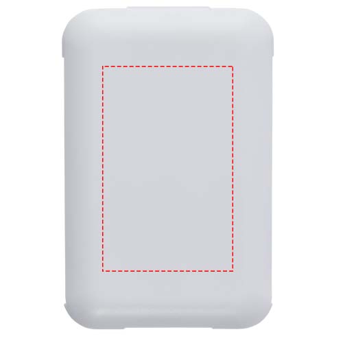 Savvy modulaire oplaadkabel van gerecycled plastic met telefoonhouder