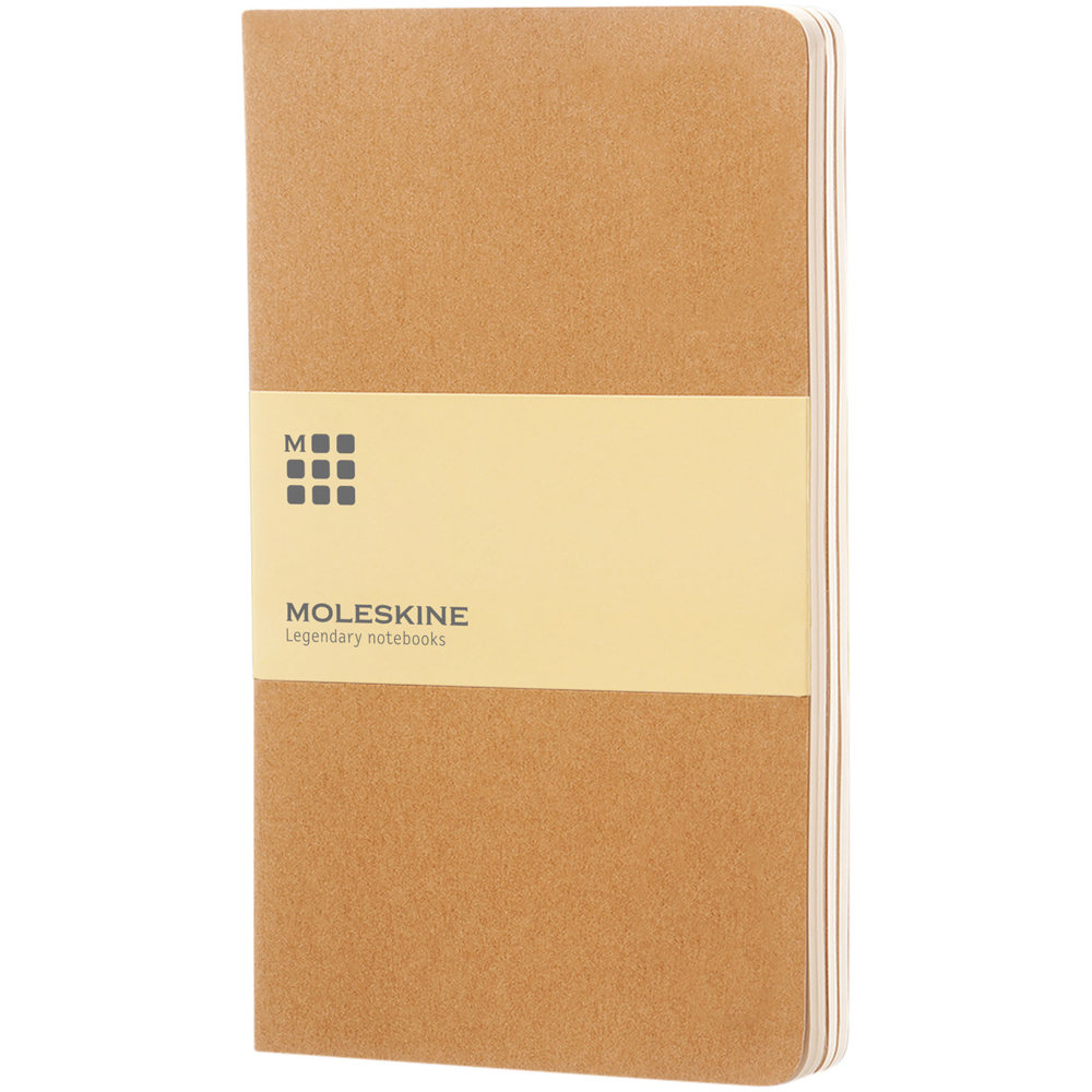 Moleskine Cahier Journal L - effen - Kraftbruin