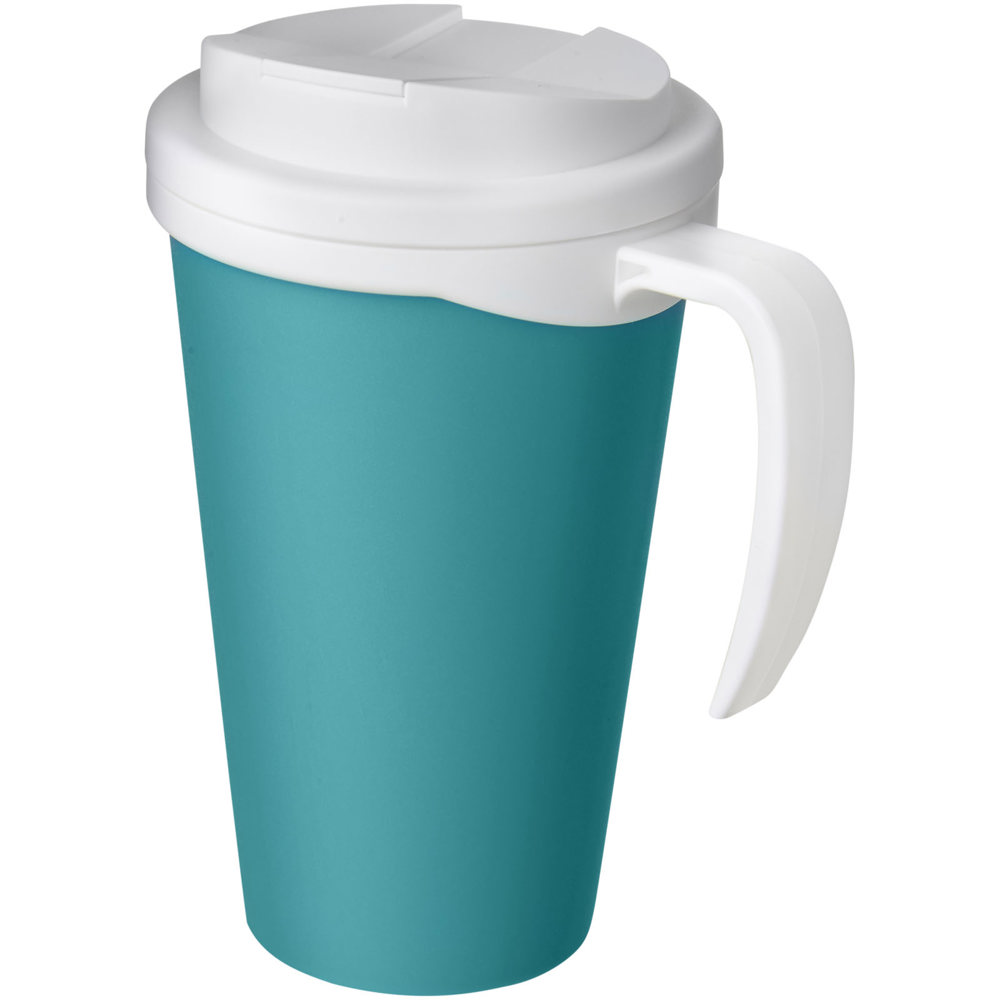 Americano® Grande 350 ml geïsoleerde beker - Aquablauw, Wit