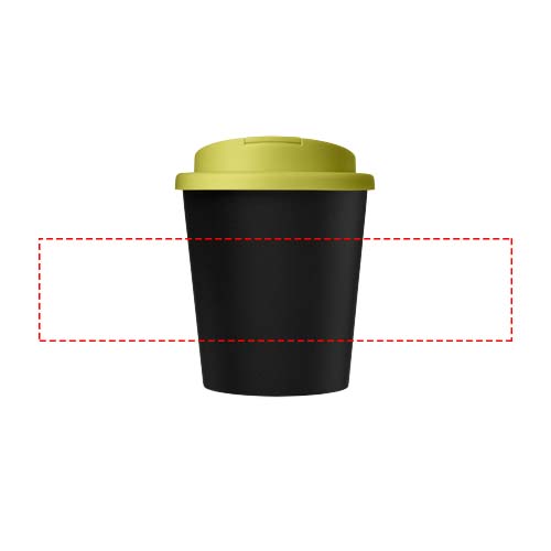 Americano® Espresso Eco 250 ml gerecyclede beker met knoeibestendig deksel 