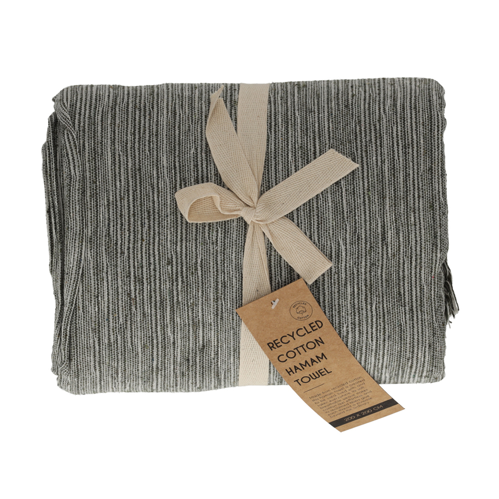 JENS Living Hamamdoek Melange Groen 200x200