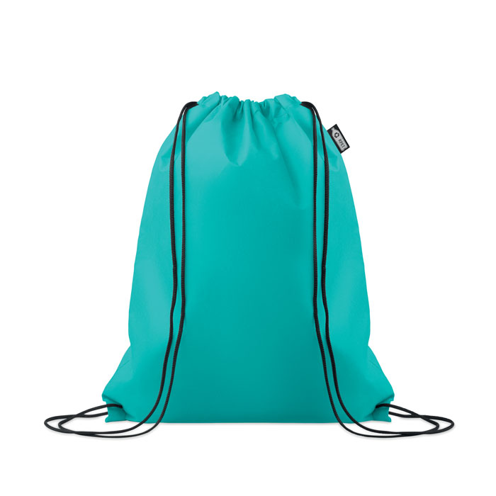 DAFFY RPET - RPET non-woven trekkoordtas - Turquoise