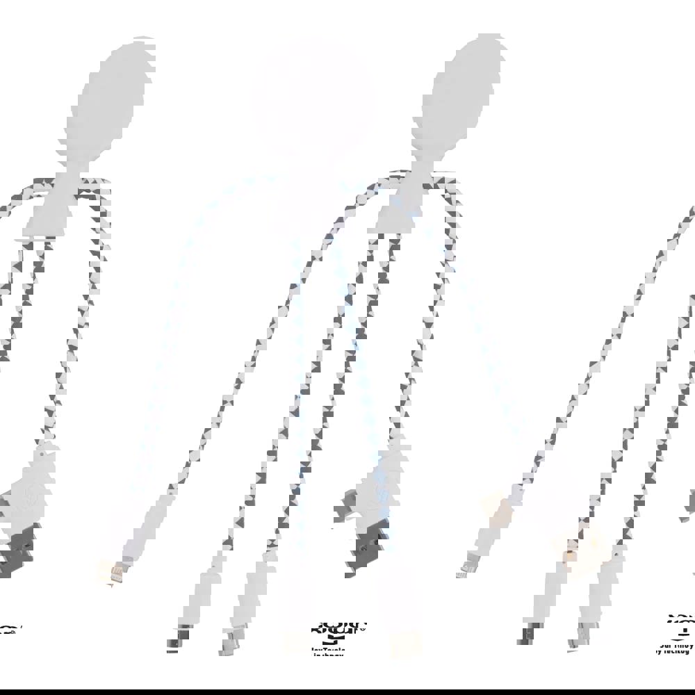 2081 | Xoopar Mr. Bio Charging cable - Wit