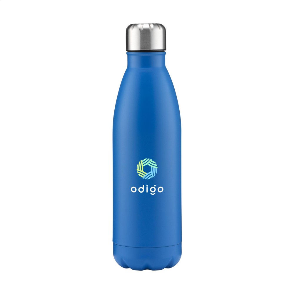 Topflask 750 ml Single Wall drinkfles - blauw (± PMS 2173C)