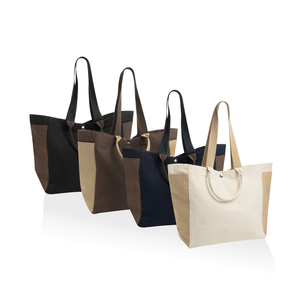 BEAU AWARE™ 400gsm recycled canvas all-round shopper