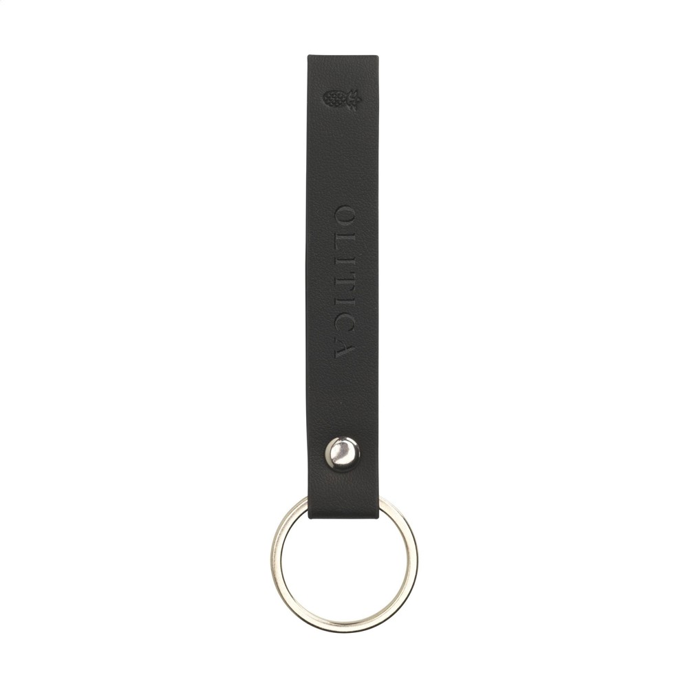 Vegan Pineapple Leather Keyring sleutelhanger