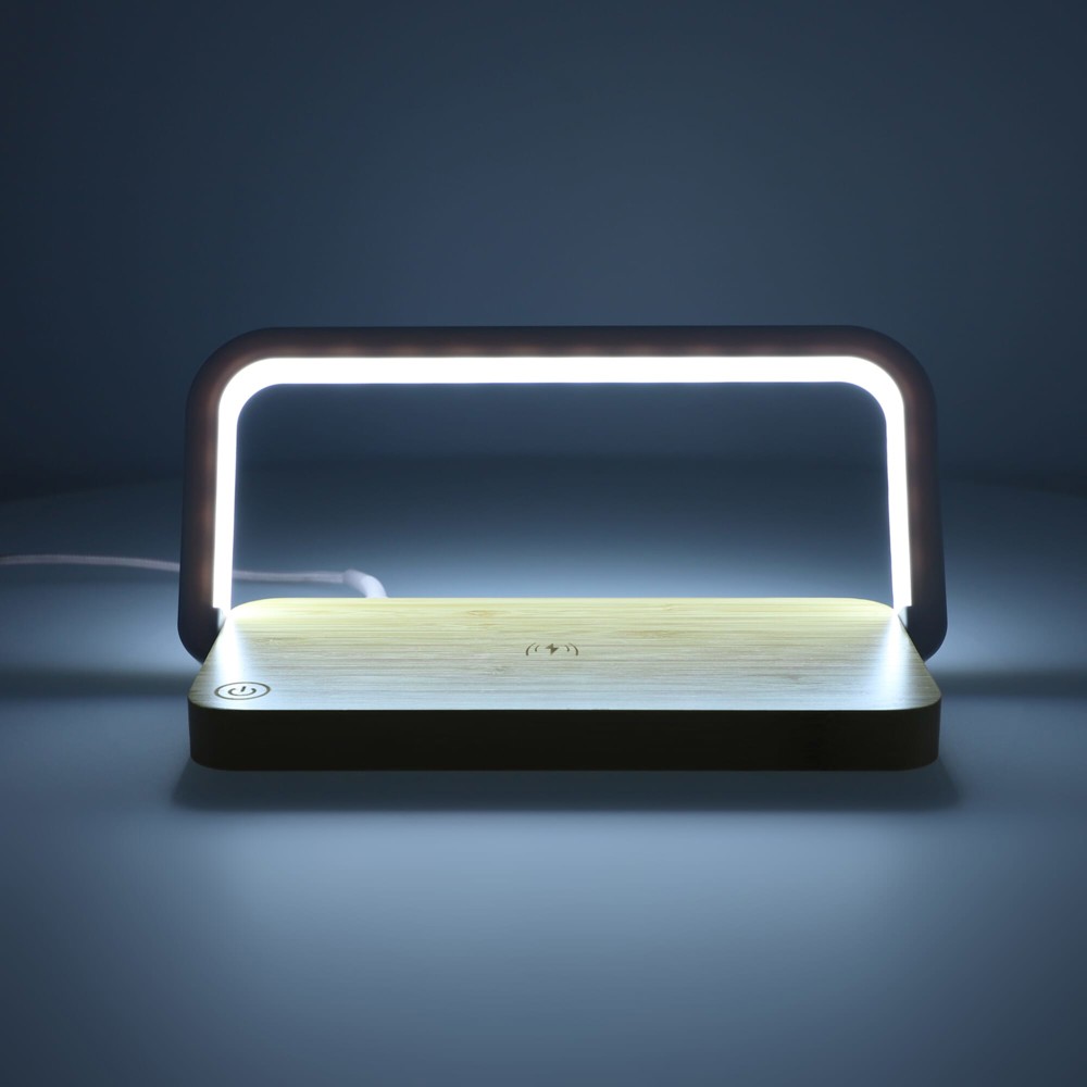 15W Draadloze Oplader met Dimbare LED Lamp