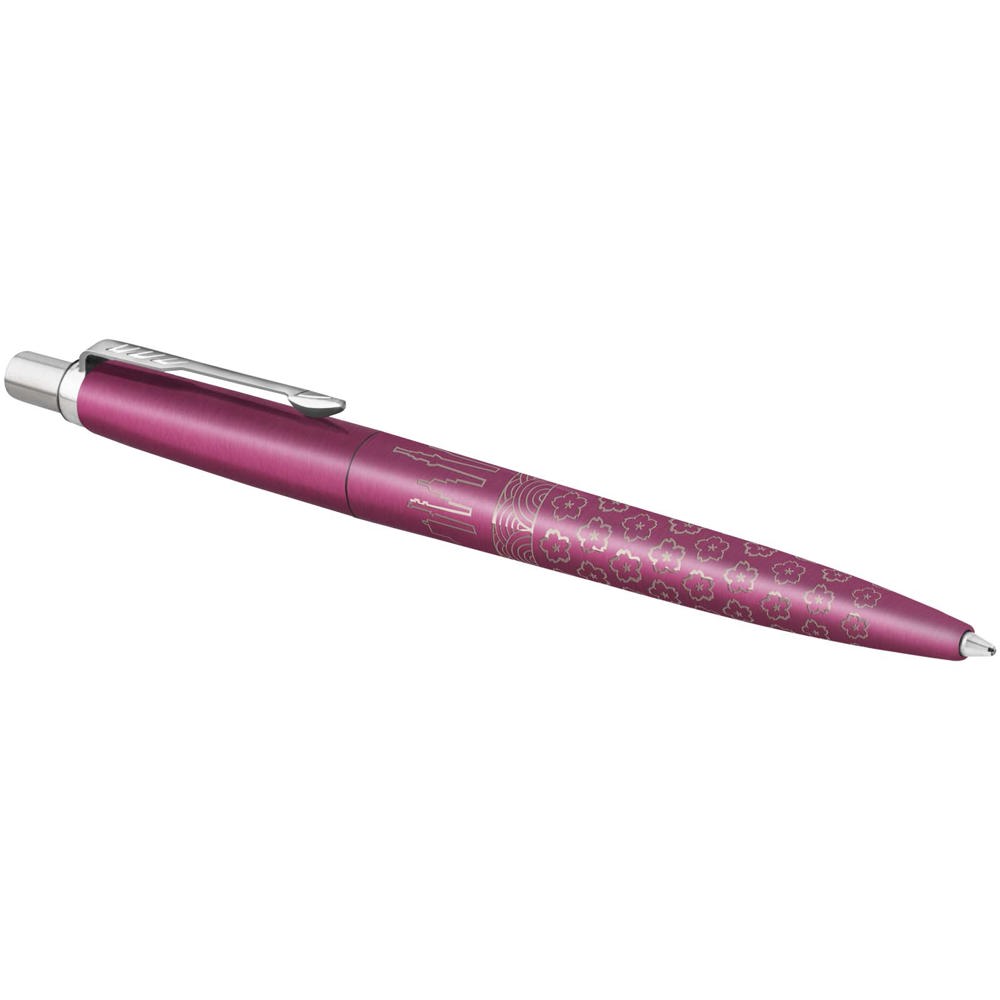 Parker Jotter SE Global Icons balpen (blauwe inkt)