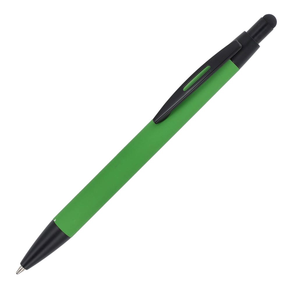 Balpen Alaska soufttouch met stylus R-AL - Licht Geel