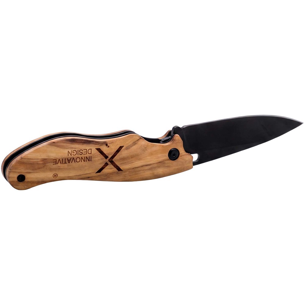 SCX.design T33 opvouwbaar mes van olijfhout