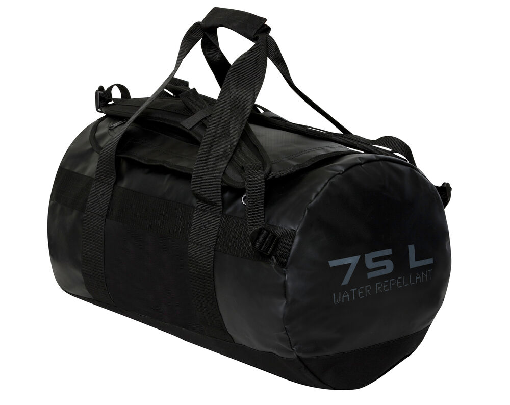 Clique - 2-in-1 bag 75L - Zwart