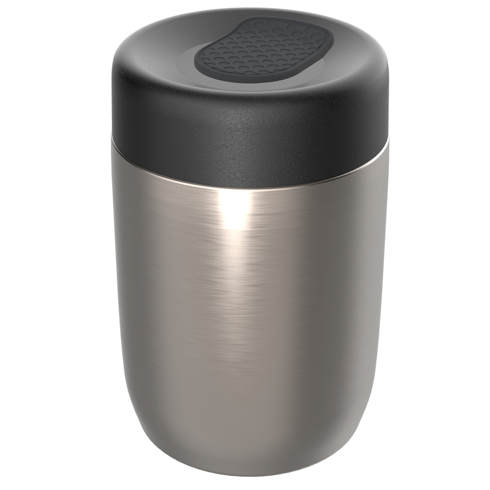 Thermo lunchpot RE98-myNIZZA - zwart, zilver, donkergrijs