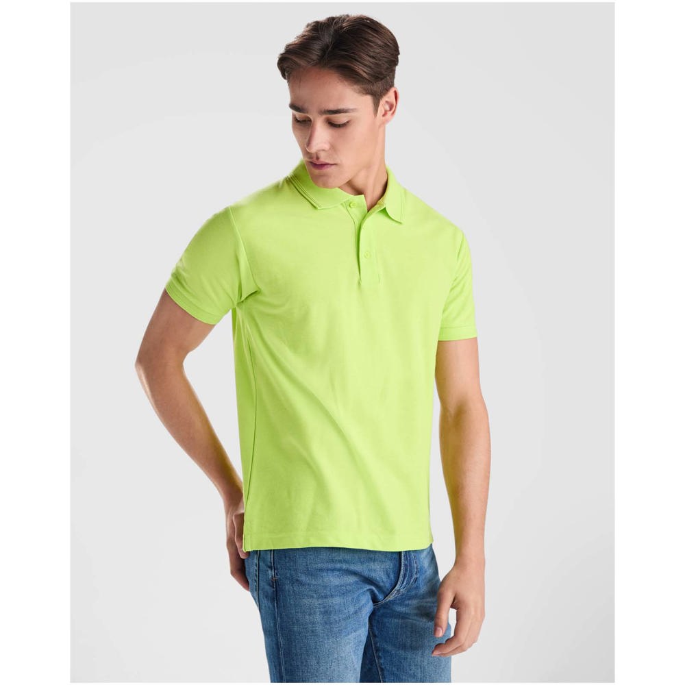 Pegaso Premium 220 g/m² herenpolo met korte mouwen
