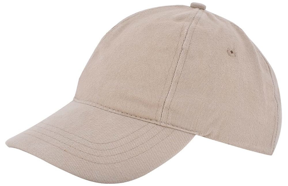 Nilton's Kinder Brushed Promo Cap, 260 g/m² - Naturel (Natural) / Naturel