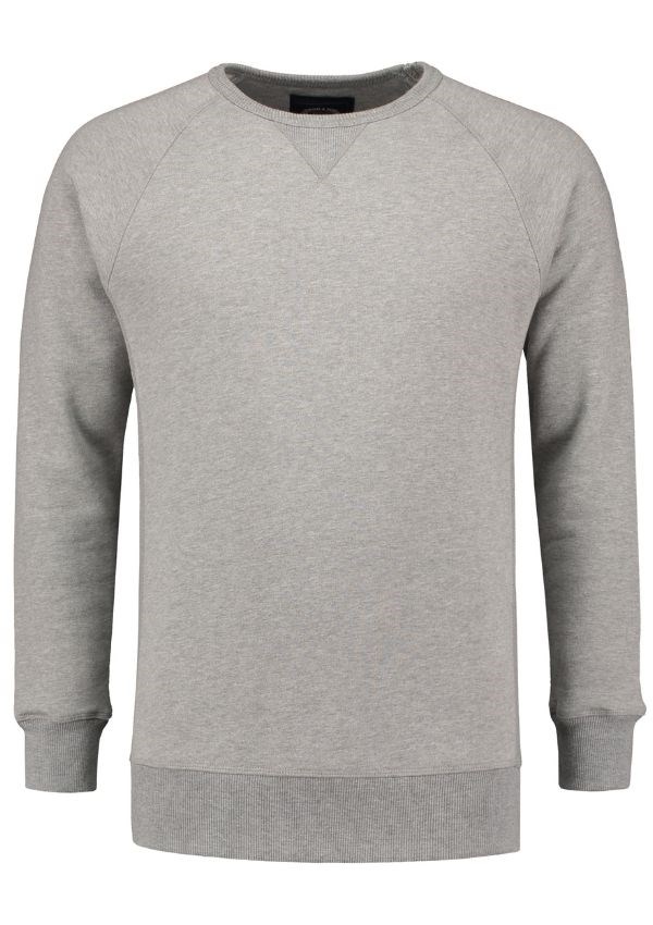 Lemon & Soda Heavysweat Raglan Sweater - Grey Heather