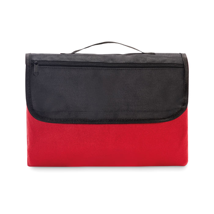 COSTA - Polar fleece picknickdeken - rood