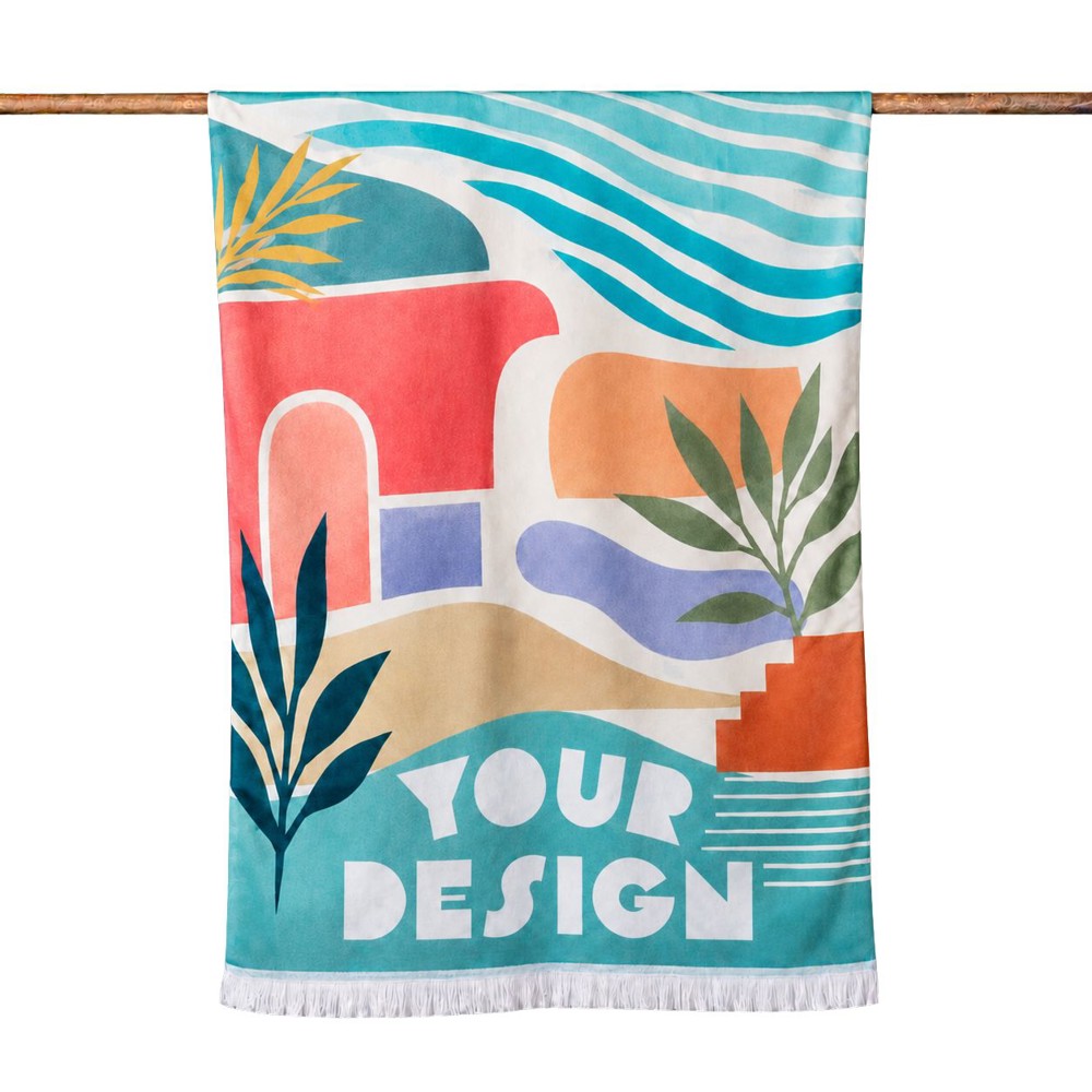 Custom-made hamamdoek 100 x 170 (full colour)