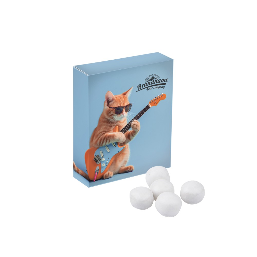 Doosje met snoepjes - wit