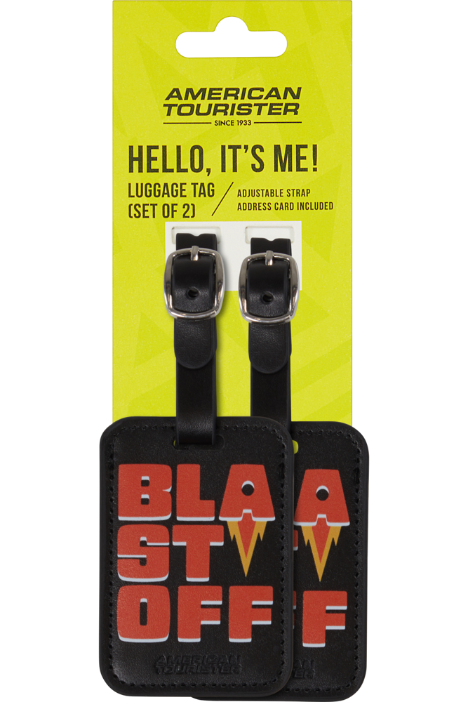 American Tourister Ta Luggage Tag X2 Print