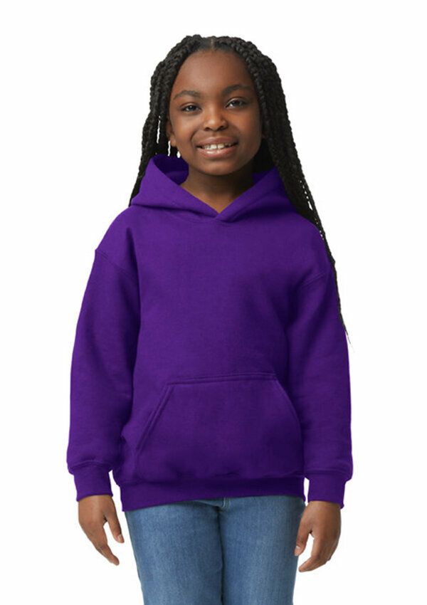 Gildan Heavy Blend Hooded Sweater for kids - 81 Purple