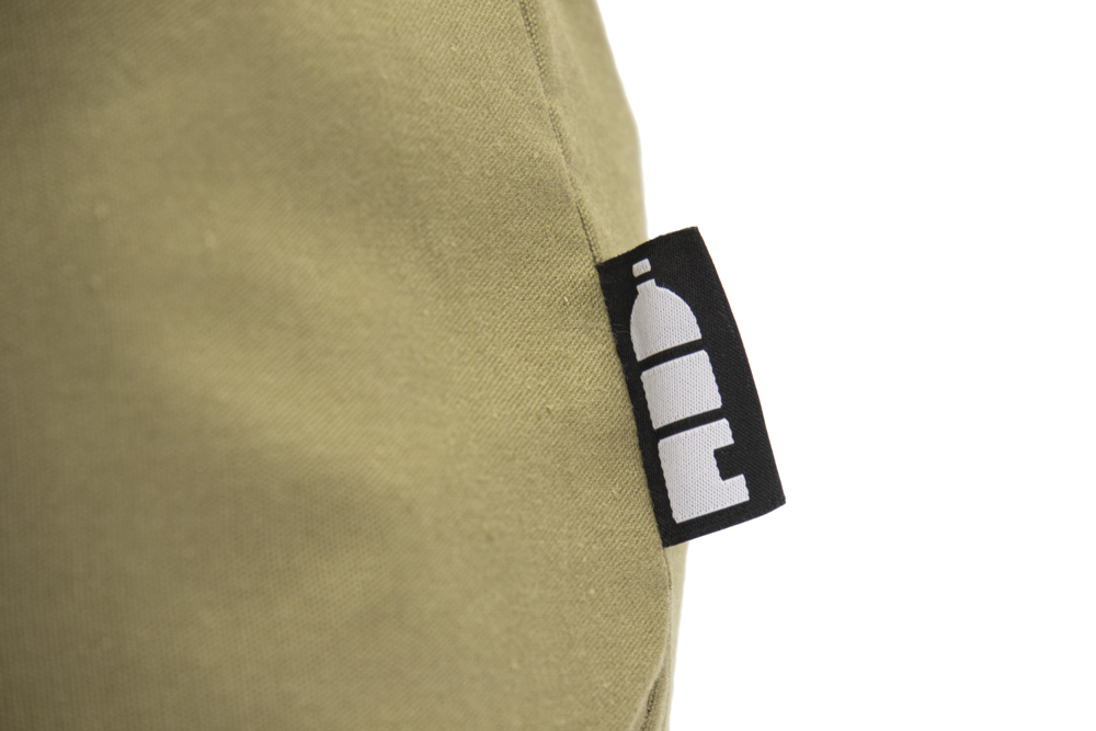 Recycled Cotton Tote bag, Olijfgroen