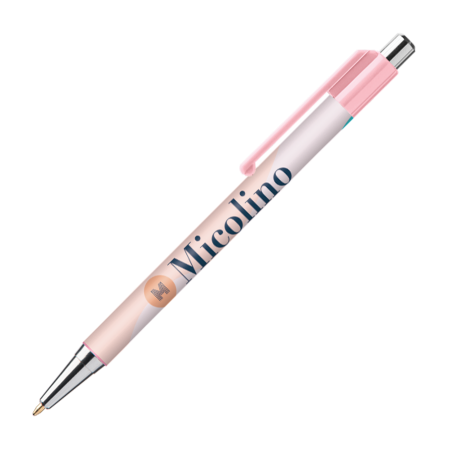 BATAM balpen Chrome - Lichtroze