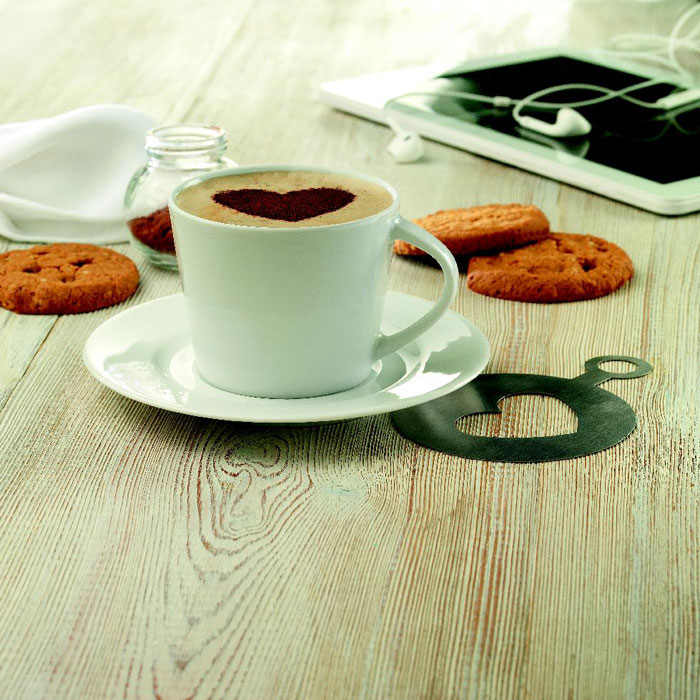 PARIS - Cappuccino kop en schotel