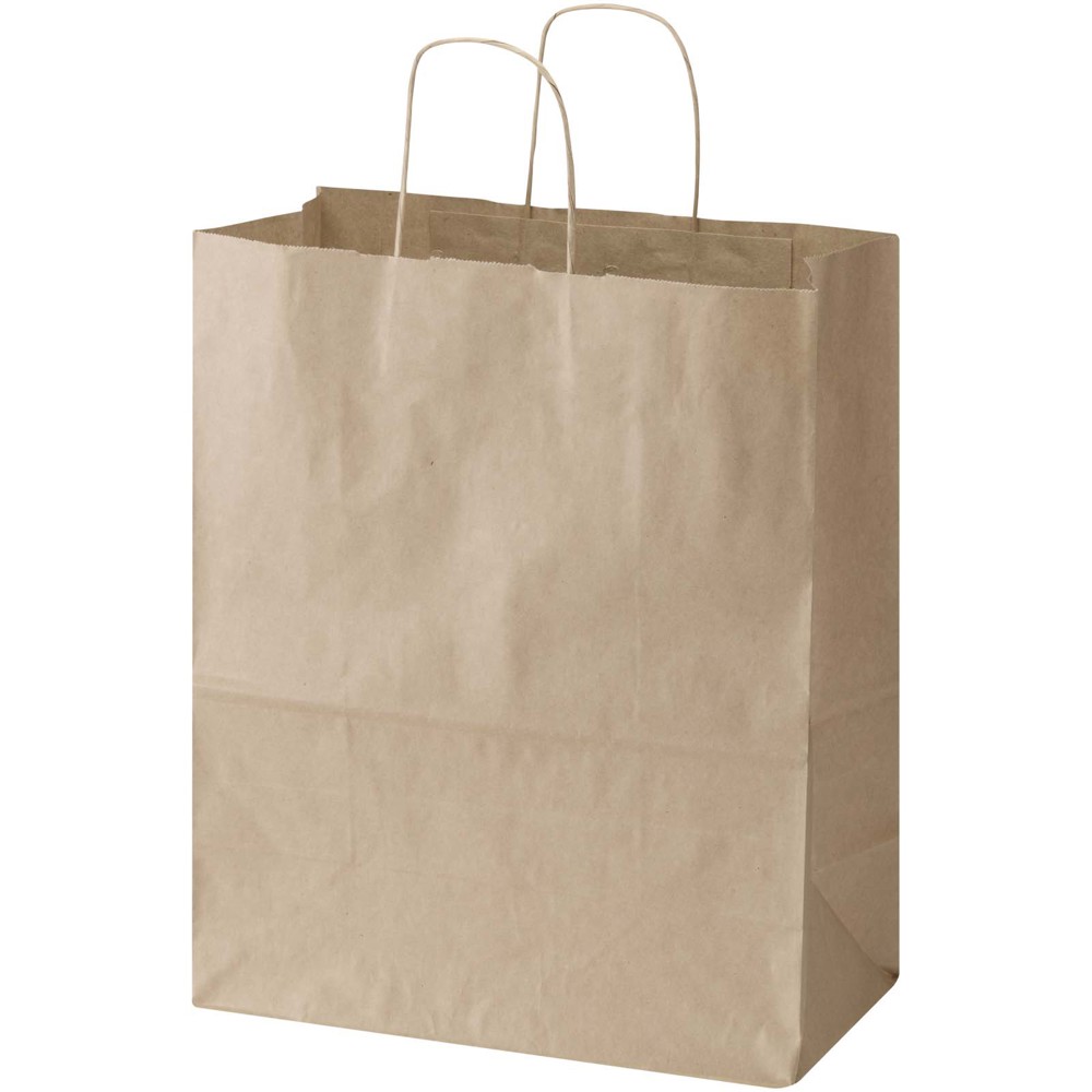 Kraft papieren tas 80–90 g/m² met gedraaide handvatten – 32 x 17 x 39 cm