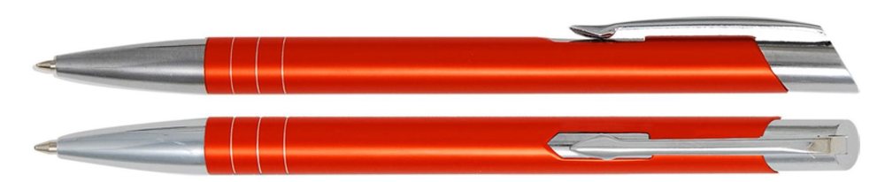 Aluminium balpen Tours - Oranje