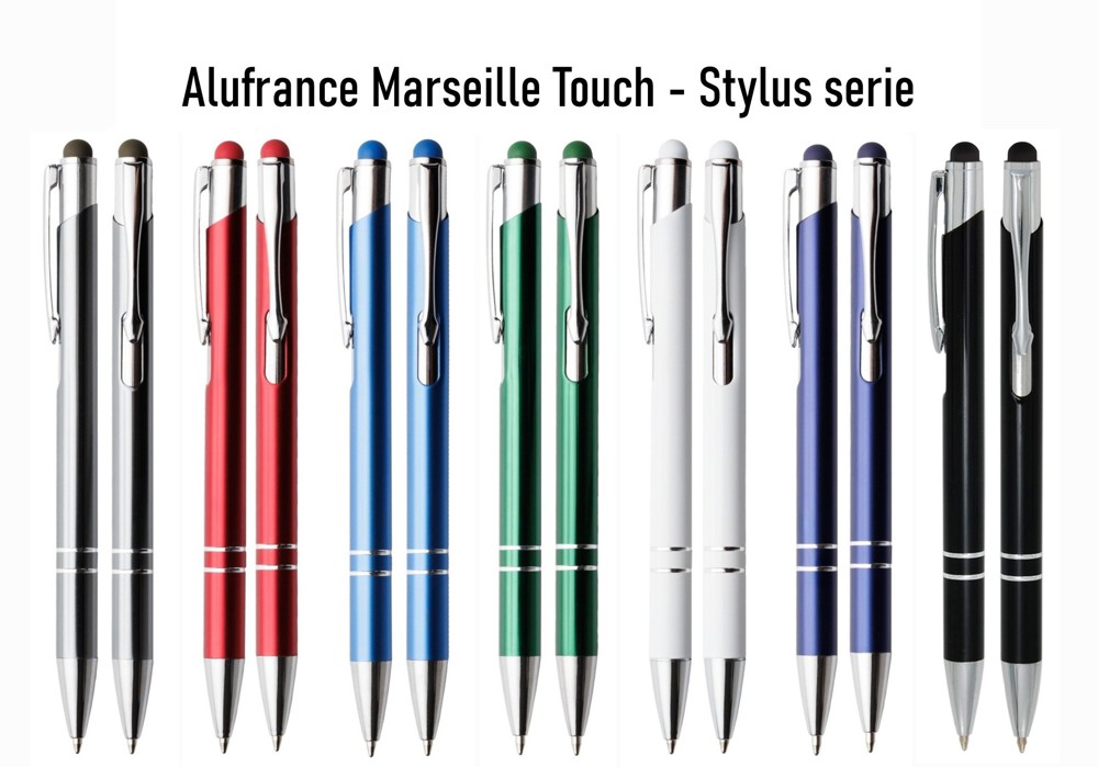 Aluminium touch-stylus balpen Marseille