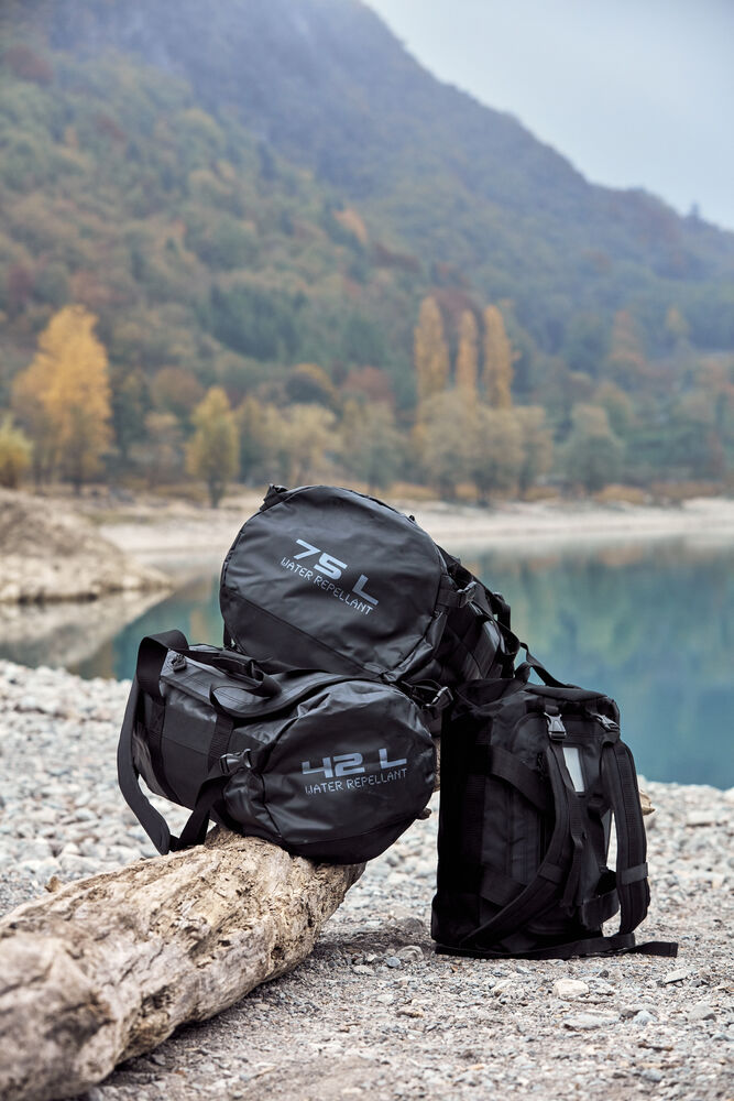 Clique - 2-in-1 bag 42L Zwart One size