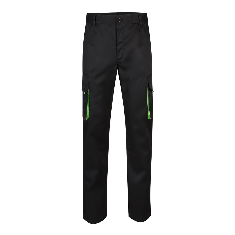 zwart, groen
